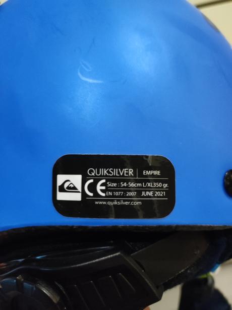 Prilba quiksilver, quicksilver,m