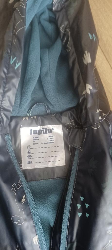 Nepremokavá bundička ,cena s poštou, lupilu,98 / 104