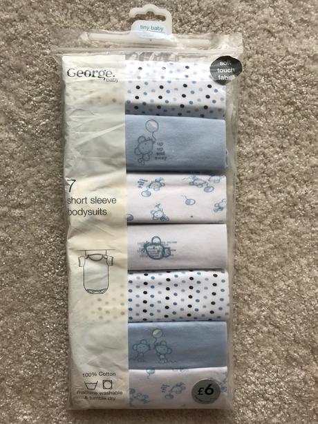 7pack body krátky rukávom, george,50