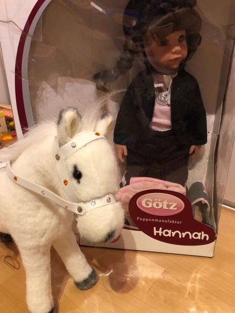 Veľký koník gotz k bábike hannah - pc 60,- eur, 