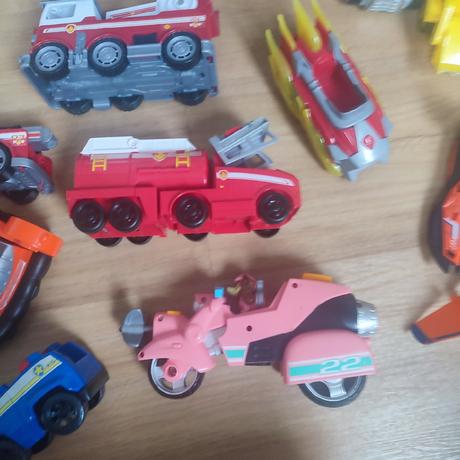 Paw patrol lietadlo, autobus, autá..., 