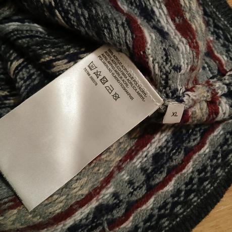 Teplý sveter s nórskym vzorom, c&a,xl