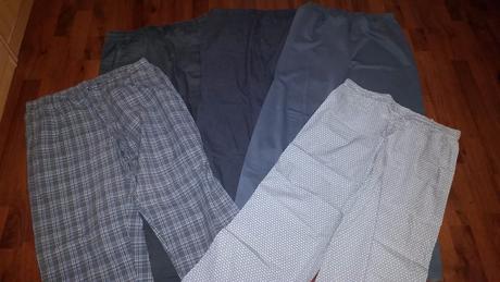 5 pánskych nohavíc - cena spolu, xl