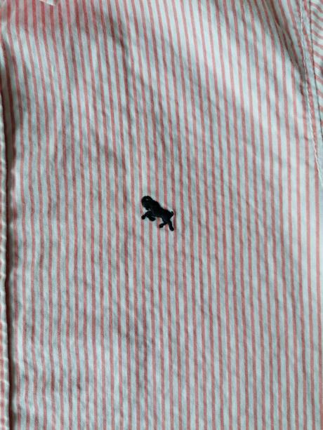 Košeľa jemný pásik, h&m,128