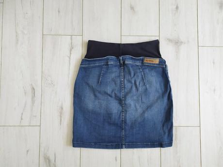 Tehotenská jeansová sukňa h&m mama, h&m,40