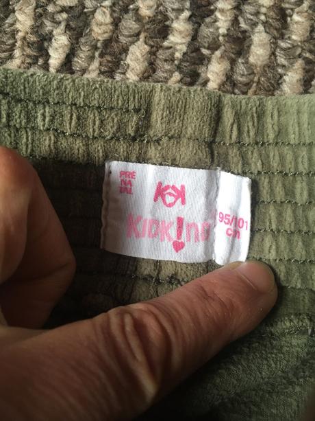 Hrubšie zamatové nohavice prenatal vel.9&, prénatal,98