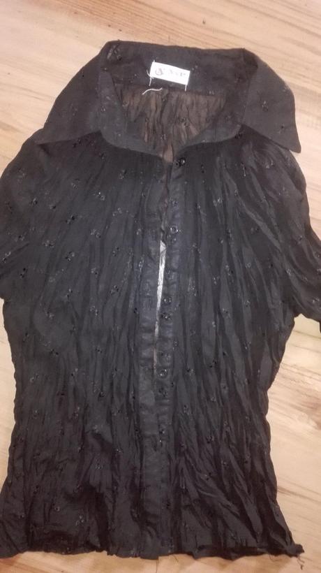 Čipkovaná blúzka s poštou, m