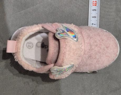 Predám nové papučky /botasky nosené v kočíku, deichmann,21