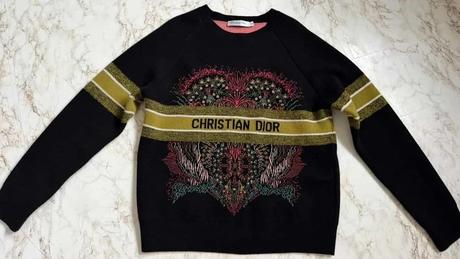 Originál christian dior knit sweater, s