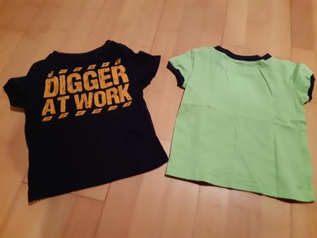 1x letné tričko - už len zelené, 98