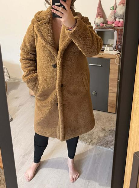 Gap damsky stylovy luxusny teddy kabat-kozuch-bund, gap,m