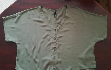 Blúzka s viazaním v páse, takko,44