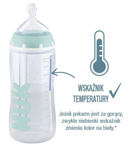 Nuk dojčenská fľaša fc anti-colic s kontrolou tepl, nuk