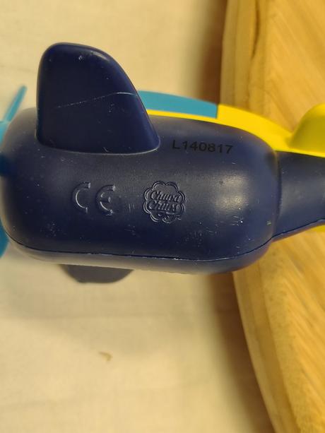Retro crazy plane držiak na lízatko, chupa chups,