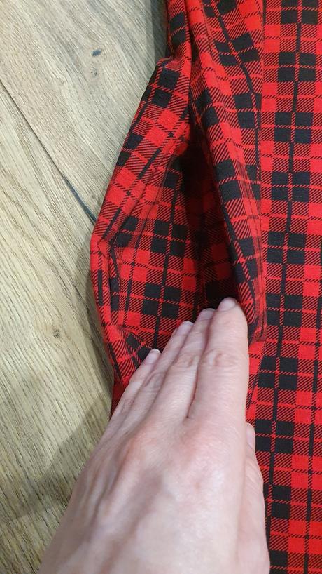 Vianočné / mikulášske šaty s vreckami, 128