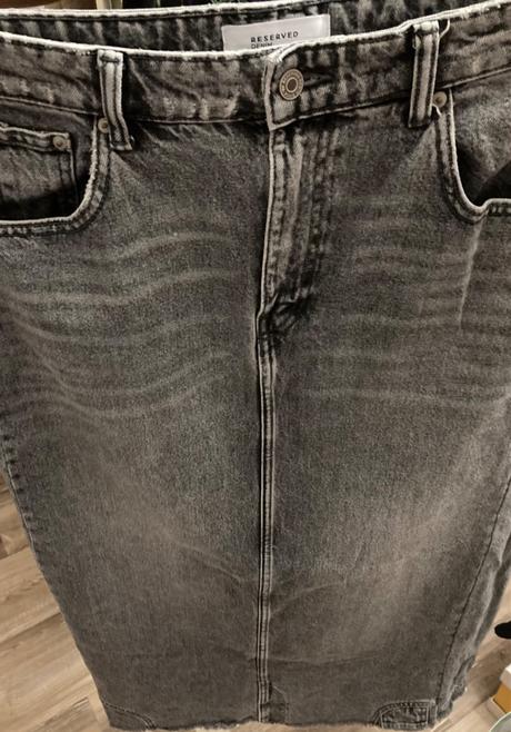 Krásna reserved riflová sukňa, reserved,l