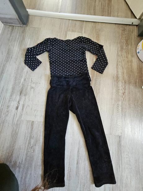 Velúrové leginky 110/116 zuppa, 110