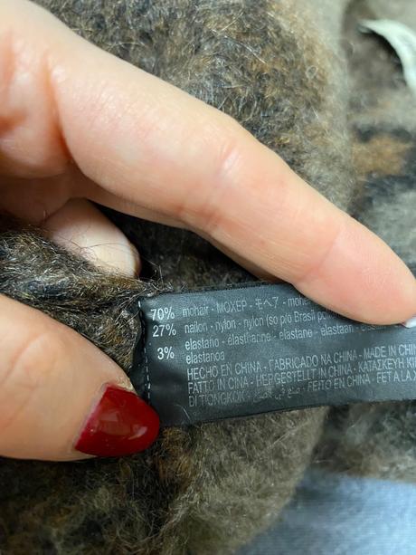 Mohérový sveter, zara,s