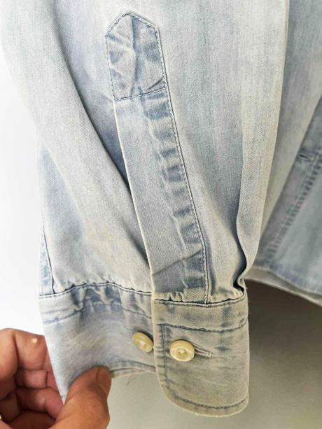 Riflová košeľa, xl