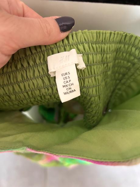 Mini šaty s viazaním na chrbáte, h&m,m