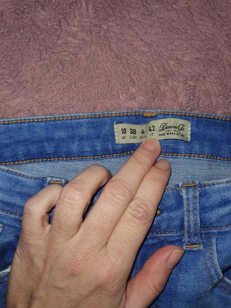 Sexi rifle elastické 36/38, denim co,38