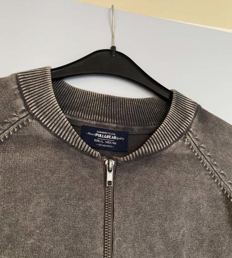 Športový vintage sveter, pull&bear,l