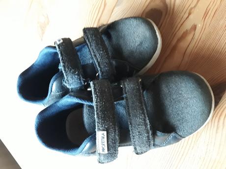 Dievcenske modre topanky na donosenie, protetika,29