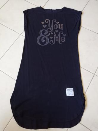 Tričkové šaty, v. s, s