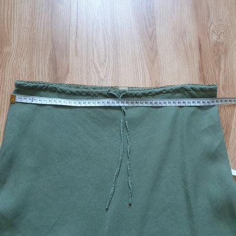 Ľanová sukňa s / m veľkosť, h&m,36