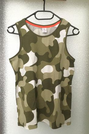 Maskáčové tielko lindex na 10-12 rokov, lindex,146