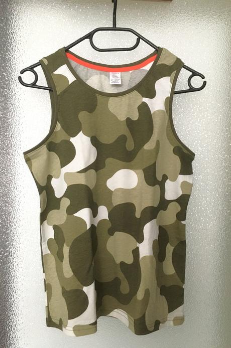 Maskáčové tielko lindex na 10-12 rokov, lindex,146