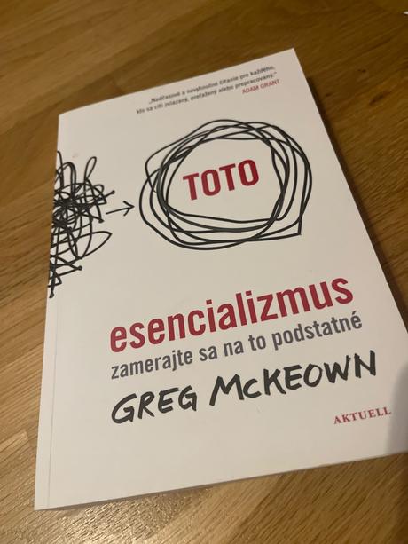 Greg mckeown esencializmus, 