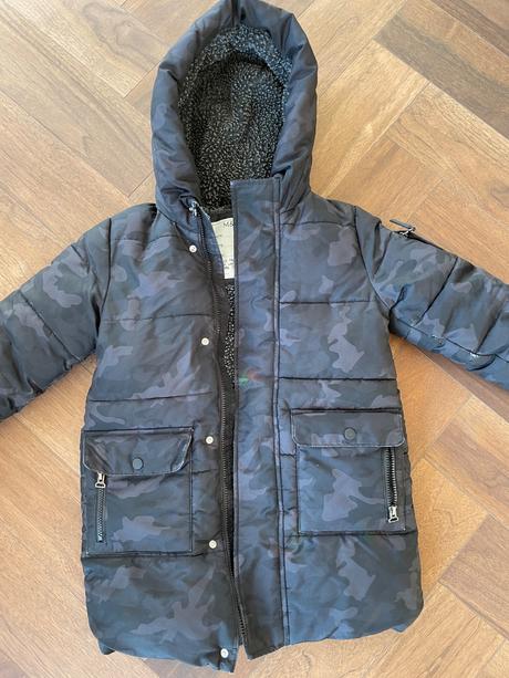 Zimná bunda m&s vel.122-128, marks & spencer,128