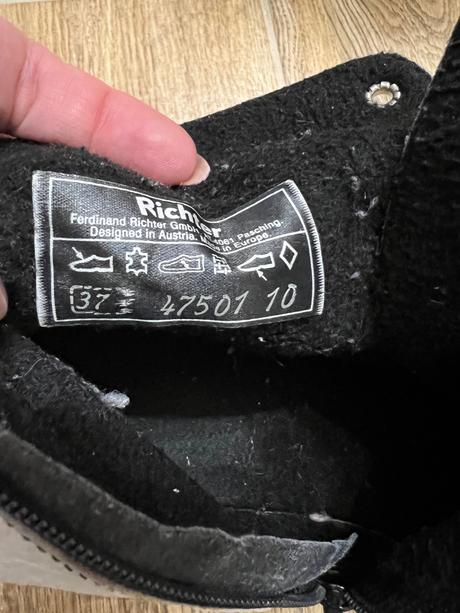 Prechodné topánky, richter,37