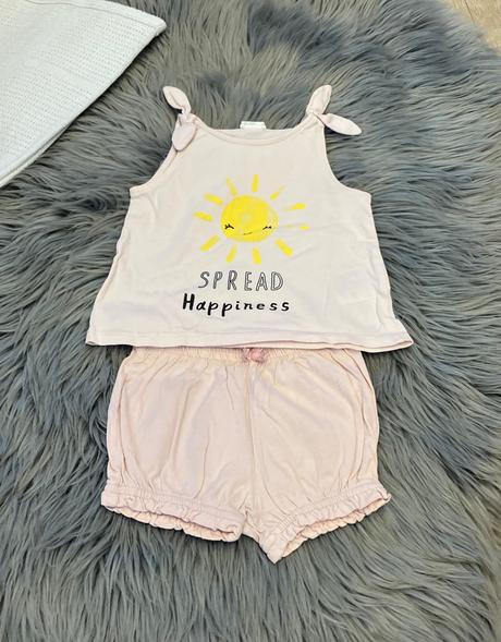 Dievčenská letná súprava h&m (74), h&m,74