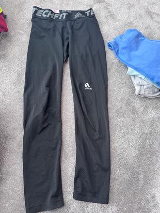 Funkčné legíny 152 adidas techfit, adidas,152