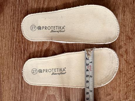 Protetika barefoot papuče č. 27, protetika,27