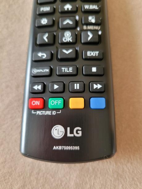 Ovládač tv lg, lg
