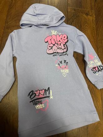 Fialové šaty calliope 128, calliope,128