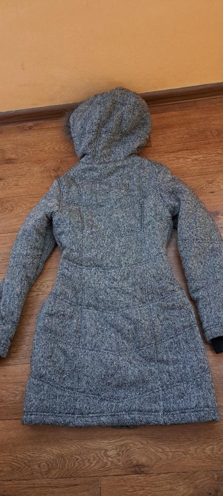 Damska zimna bunda, s