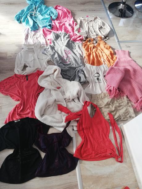 Balík oblečenia xs a s, s