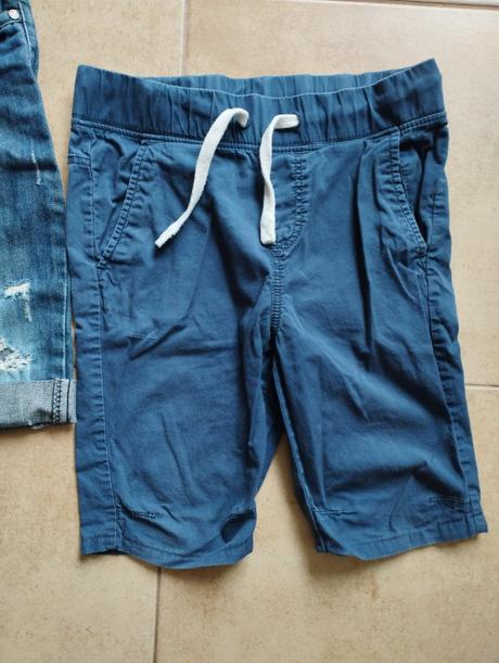 Kraťasy h&m, druhé neznáma značka, h&m,134