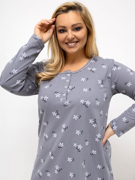 Dámska bavlnená nočná košeľa pre moletky, 4xl / xl / xxl / xxxl