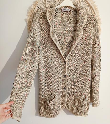 Dámsky sveter na zapínanie, xl