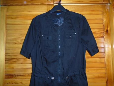 Čierna strečová košeľa cecil, 42