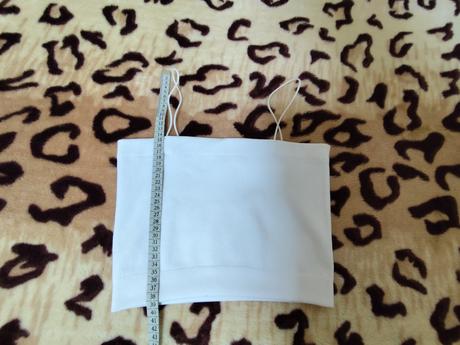 Biely top na tenke ramienka, terranova veľ. m/l, m, terranova,m