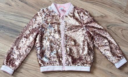 Flitrovaná bunda/mikina v. 122, kiki&koko,122