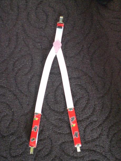 Červené traky so sloníkmi detské 2-6 r.- top stav,