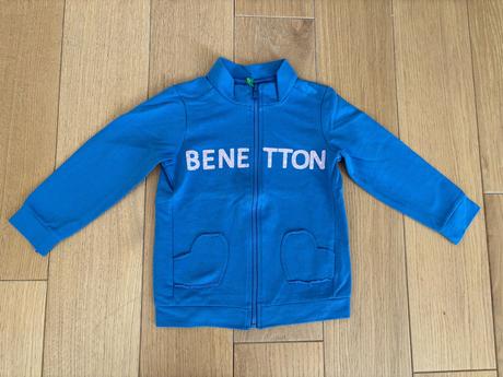 Mikina benetton s ružovým nápisom, benetton,92
