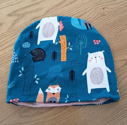 Handmade dvojvrstvová čiapočka, 116